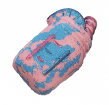 Cotton Candy Mason Jar Goats Milk Bath Bomb