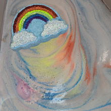 Rainbow Goats Milk Bath Bomb