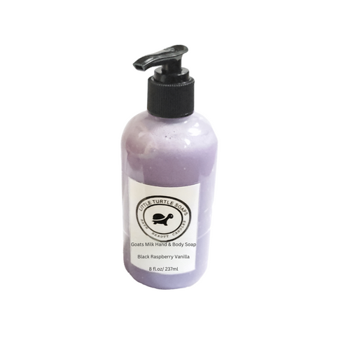 Black Raspberry Vanilla Goats Milk Hand & Body Soap