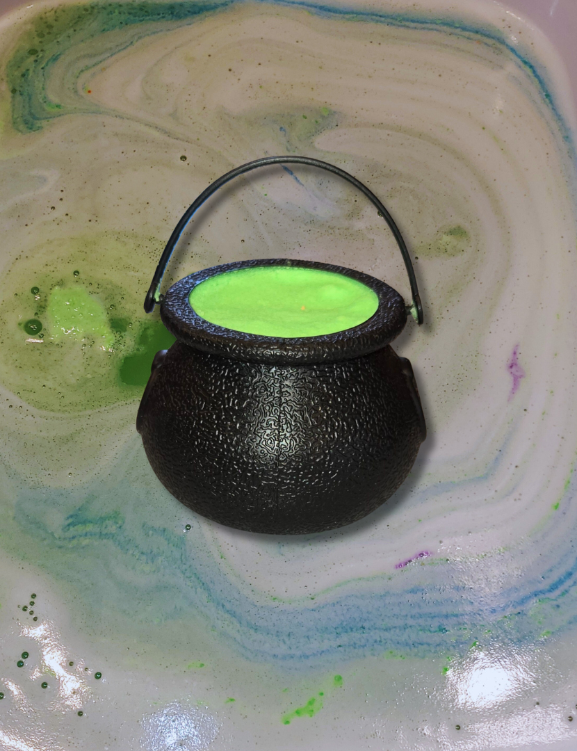 Cauldron Goats Milk Bath Bomb