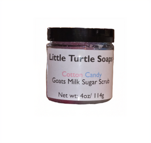 Cotton Candy Goats Milk Sugar Scrub