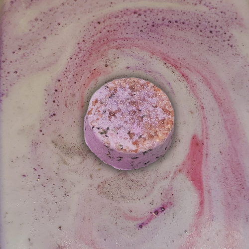 Vanilla Lavender Goats Milk Bath Bomb
