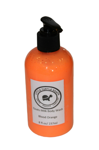 Mens Blood Orange Goats Milk Body Wash
