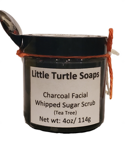 Charcoal Facial Whipped Sugar Scrub