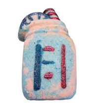 Cotton Candy Mason Jar Bath Bomb
