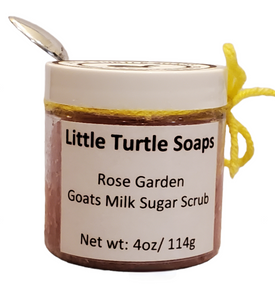 Rose Garden Goats Milk Sugar Scrub
