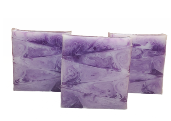 Lavender Swirl Soap – Little Turtle Soaps